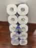 维达（Vinda）有芯卷纸 蓝色经典4层140克*10卷 线条小狗冲浪主题 卫生纸厕纸 实拍图