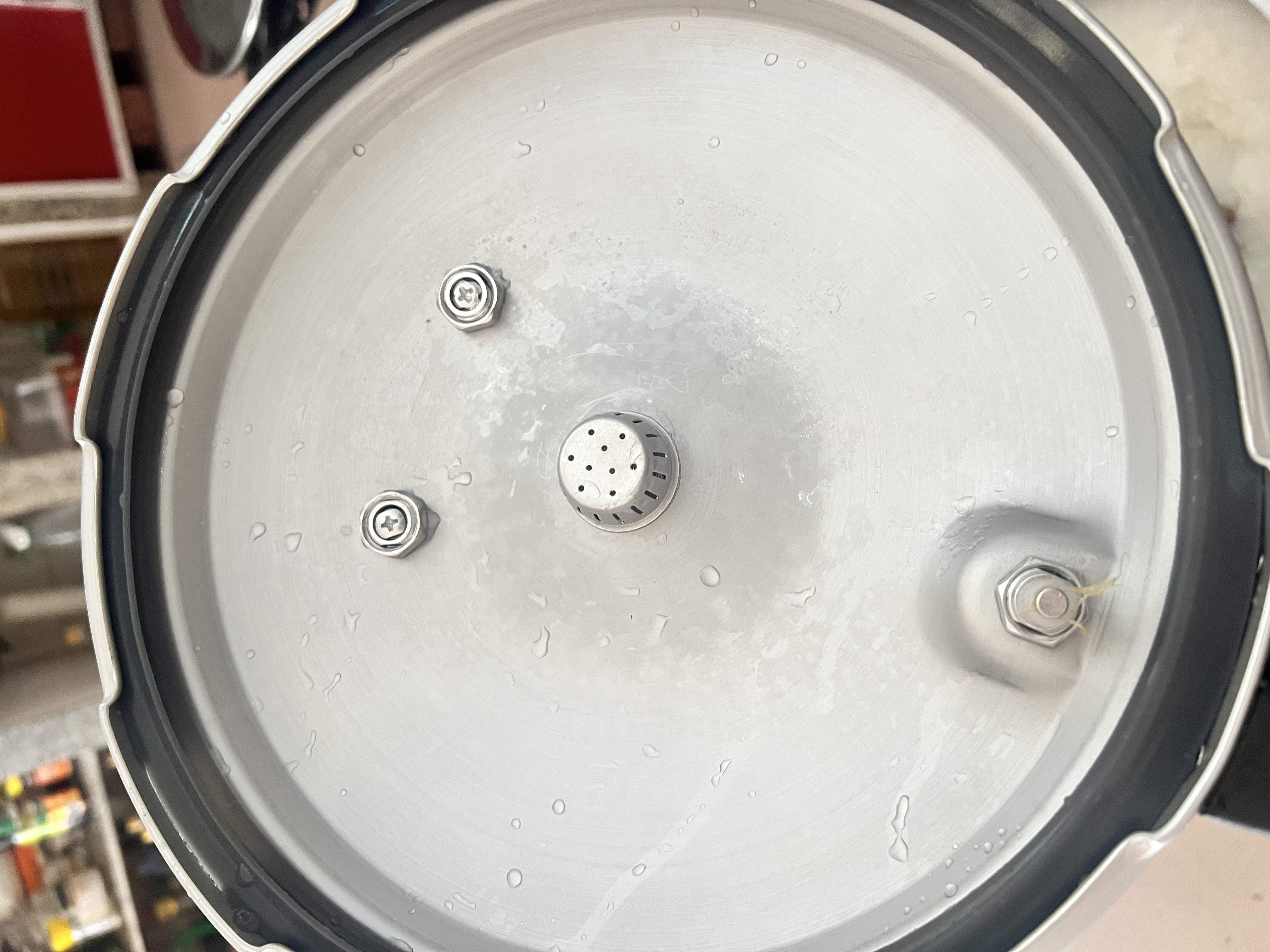 双喜高压锅燃气电磁炉通用铝家用直型压力锅防爆24CM/7.0L 实拍图