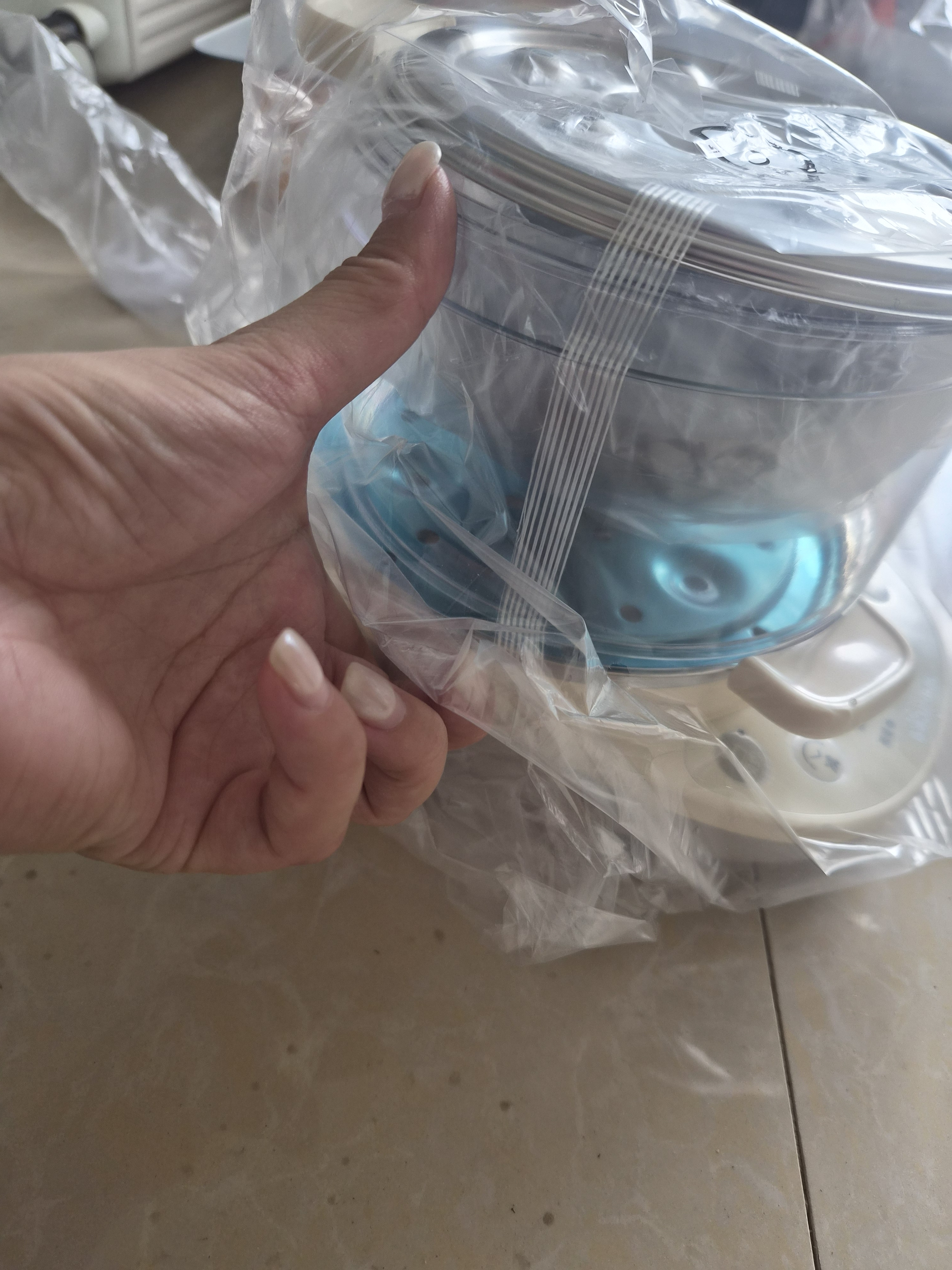 小熊（Bear）煮蛋器 双层家用多功能蒸蛋器 不锈钢早餐蒸点心蒸锅 可预约定时自动断电蒸锅 ZDQ-C14Q8 实拍图
