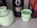 CLITON白酒杯分酒器温酒器烫酒壶青瓷温酒壶暖酒器黄酒酒杯白酒杯套装 实拍图
