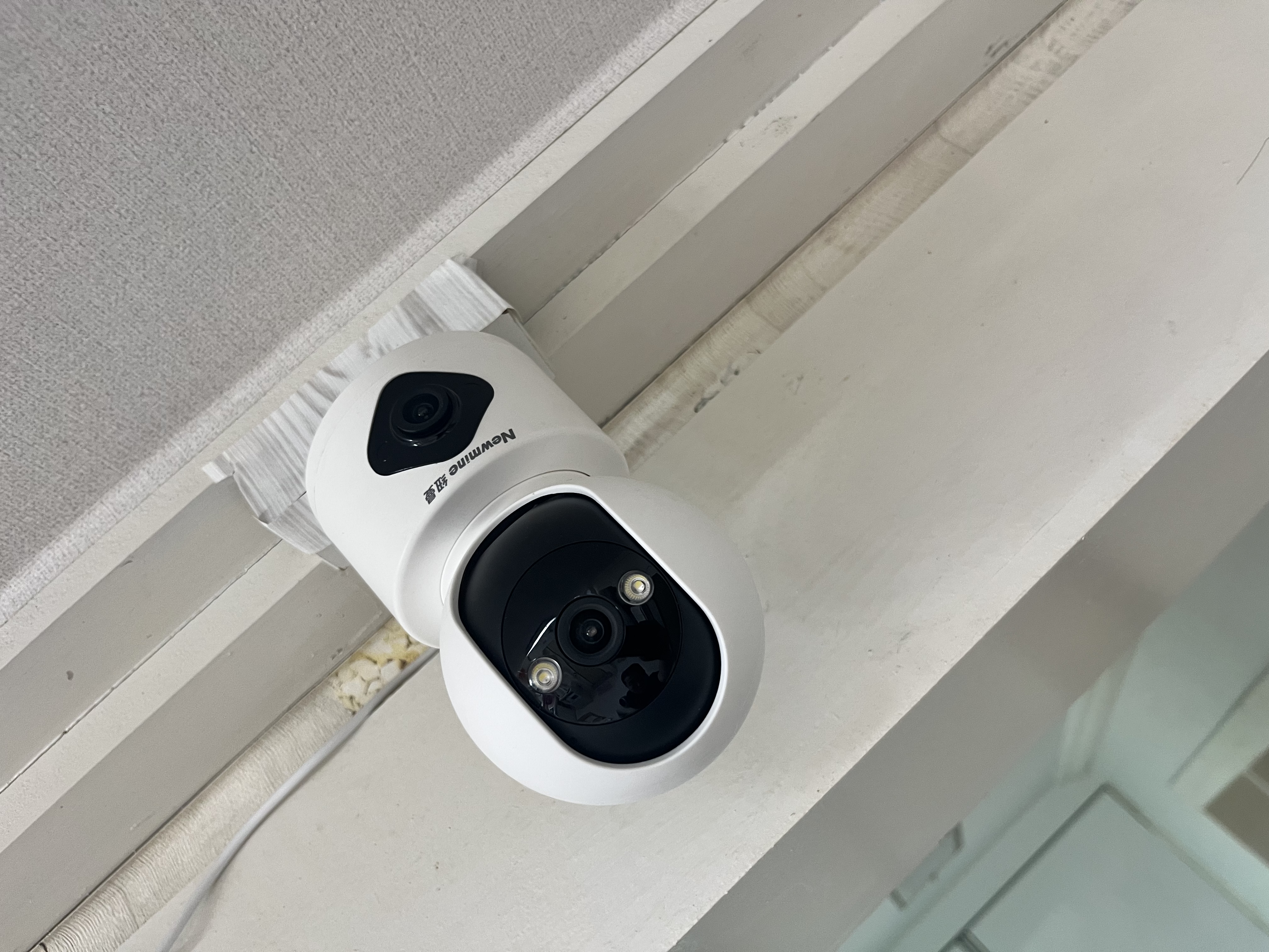 纽曼无线家用智能AI摄像头1200万高清监控器360度无死角带夜视全景语音手机远程对话讲室内外家庭云台 实拍图