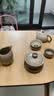 汝窑功夫茶具套装新款喝茶家用泡茶陶瓷盖碗茶壶茶杯子套装无茶盘 汝窑功夫茶具12件套【无茶盘】 实拍图