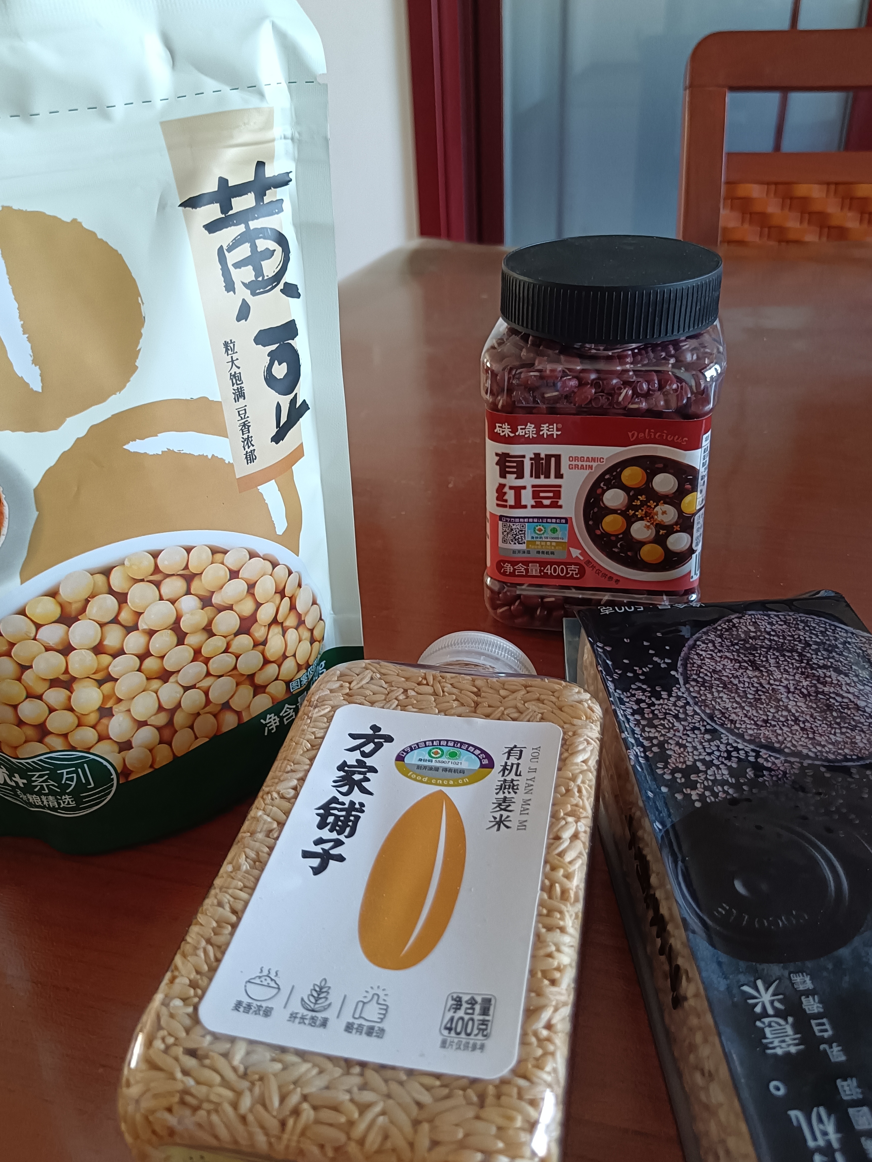方家铺子中华老字号 有机燕麦米400g 东北小麦仁 五谷杂粮 粗粮 实拍图