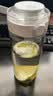 米家Tritan 水杯 600mL 白色 学生耐高温运动便携茶杯 实拍图