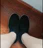 3515老北京布鞋男工作鞋软底休闲鞋透气一脚蹬传统布鞋 黑色  43 实拍图
