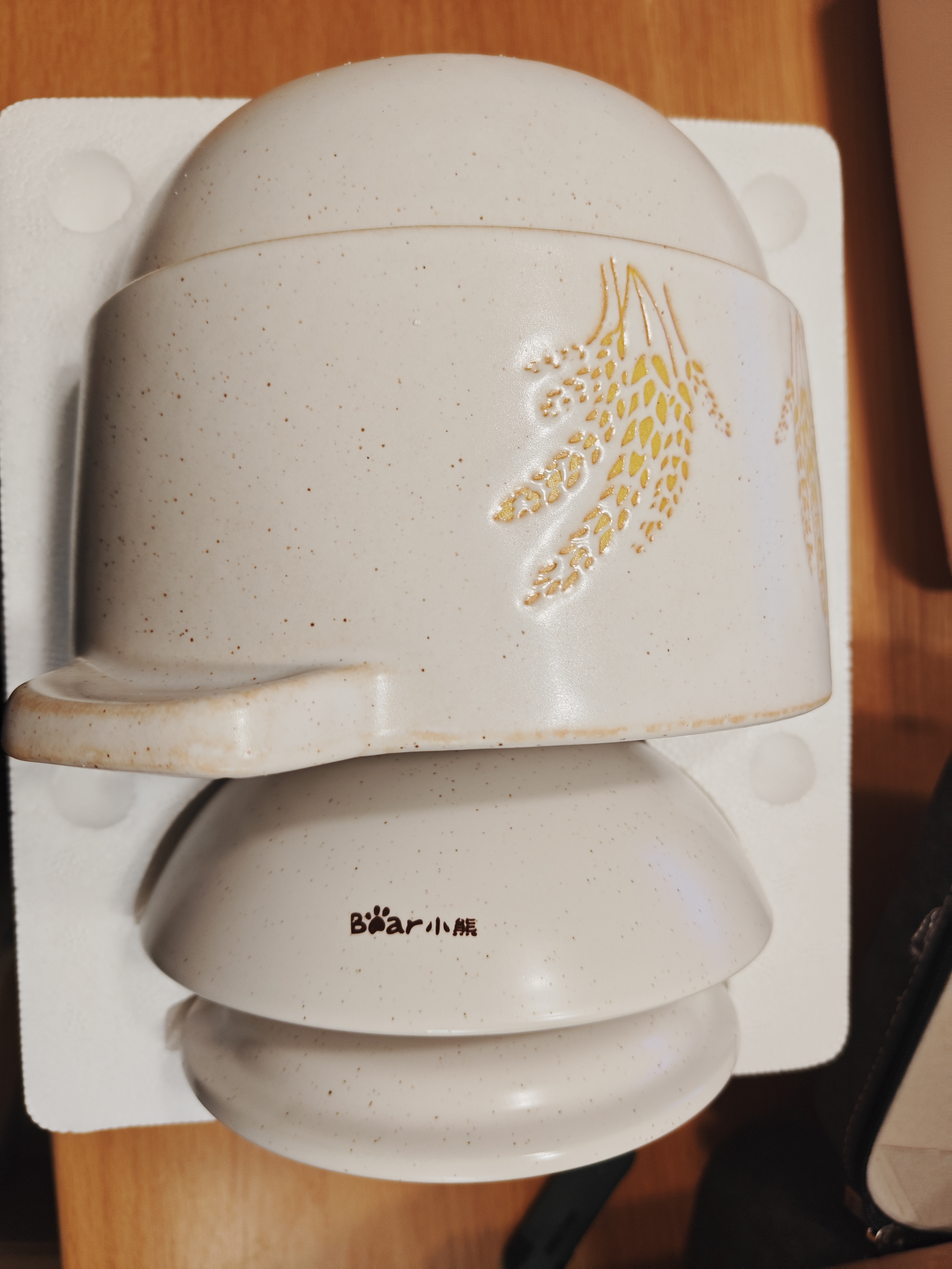 小熊（Bear）砂锅 煮粥煲汤焖饭炖汤熬药养生汤锅耐高温瓦罐2L 实拍图