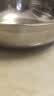 【不锈钢】和面盆厨房烘焙家用火锅盆洗菜打蛋汤锅盆醒面盆料理盆 32cm【热卖款】不锈钢 和面盆 实拍图