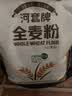 河套全麦粉8斤中华老字号小麦粉含麦麸皮 烘焙原料家用面粉 实拍图