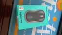 罗技（Logitech）M185鼠标 无线鼠标 办公鼠标 对称鼠标 黑色蓝边 带无线2.4G接收器 实拍图