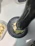 onlycook天然大理石捣蒜器家用老式石臼捣药研磨器手动压蒜打蒜泥-黑色 实拍图
