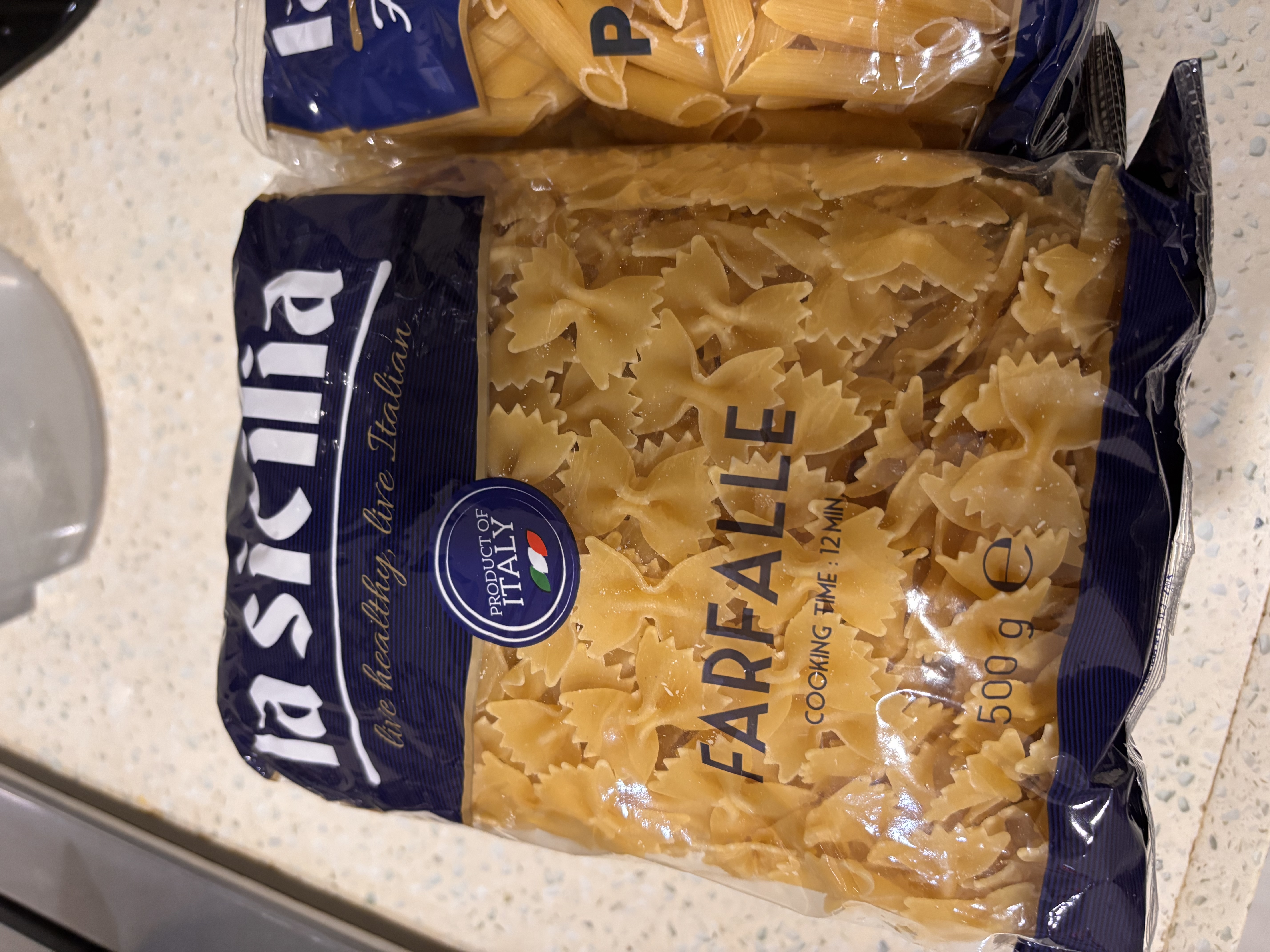 lasicilia意大利进口通心粉500g*2袋斜切意大利面意面意粉西餐主食速食儿童 实拍图