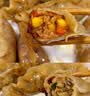 三全饺子王猪肉玉米水饺420g*2袋24只蒸煎饺子夜宵儿童早餐速冻半成品 实拍图