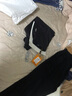 豫瑶【两件装】春秋季休闲裤男新款男裤宽松工装束脚时尚百搭裤子 802黑色+802深灰色（80%人选） L 【30-31码 体重110-130斤穿】 实拍图