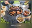 京东京造 一次性饭盒餐盒打包食品级可微波圆形带盖烧烤露营500ml【50套】 实拍图