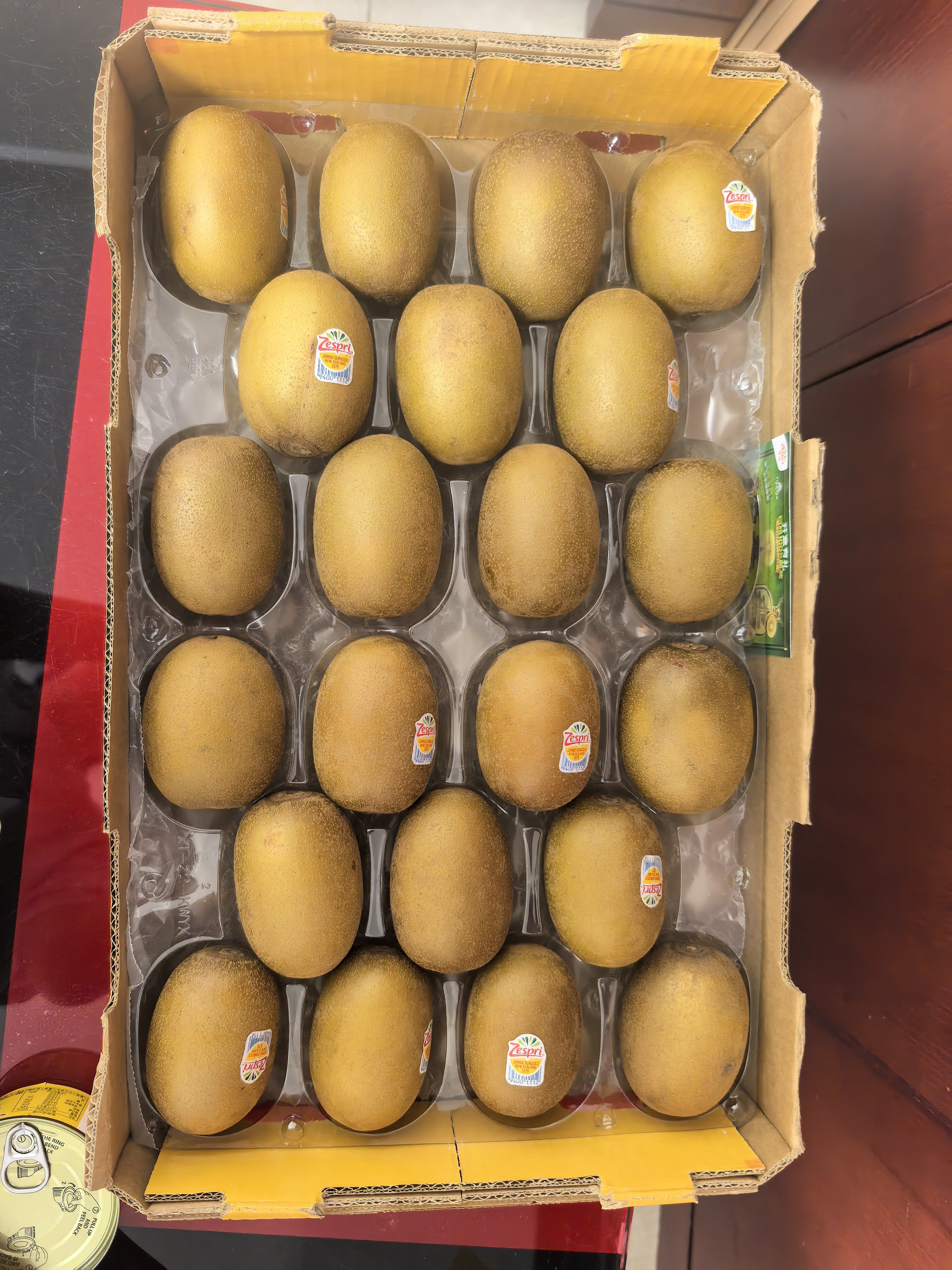 佳沛（zespri）新西兰金奇异果22粒巨大原箱146-175g猕猴桃中秋节礼品送水果礼盒 实拍图