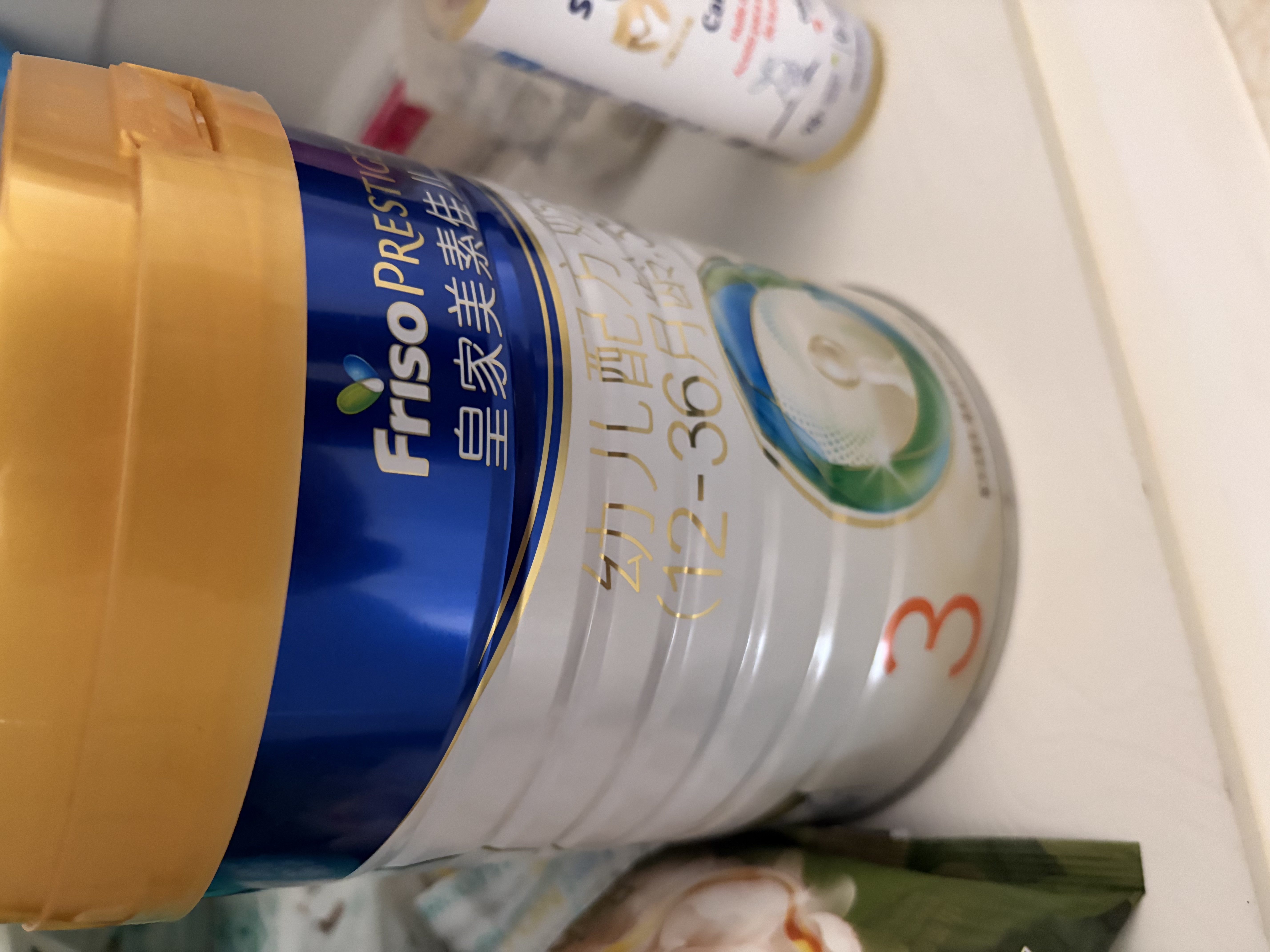 美素佳儿（Friso）皇家幼儿配方奶粉 3段（1-3岁幼儿适用）800g 乳铁蛋白 (新国标) 实拍图