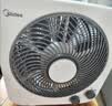美的（Midea）电风扇 家用台式桌面小风扇鸿运扇宿舍卧室节能电扇台扇转页扇轻音低噪五叶风扇 KYT25-22MW 实拍图