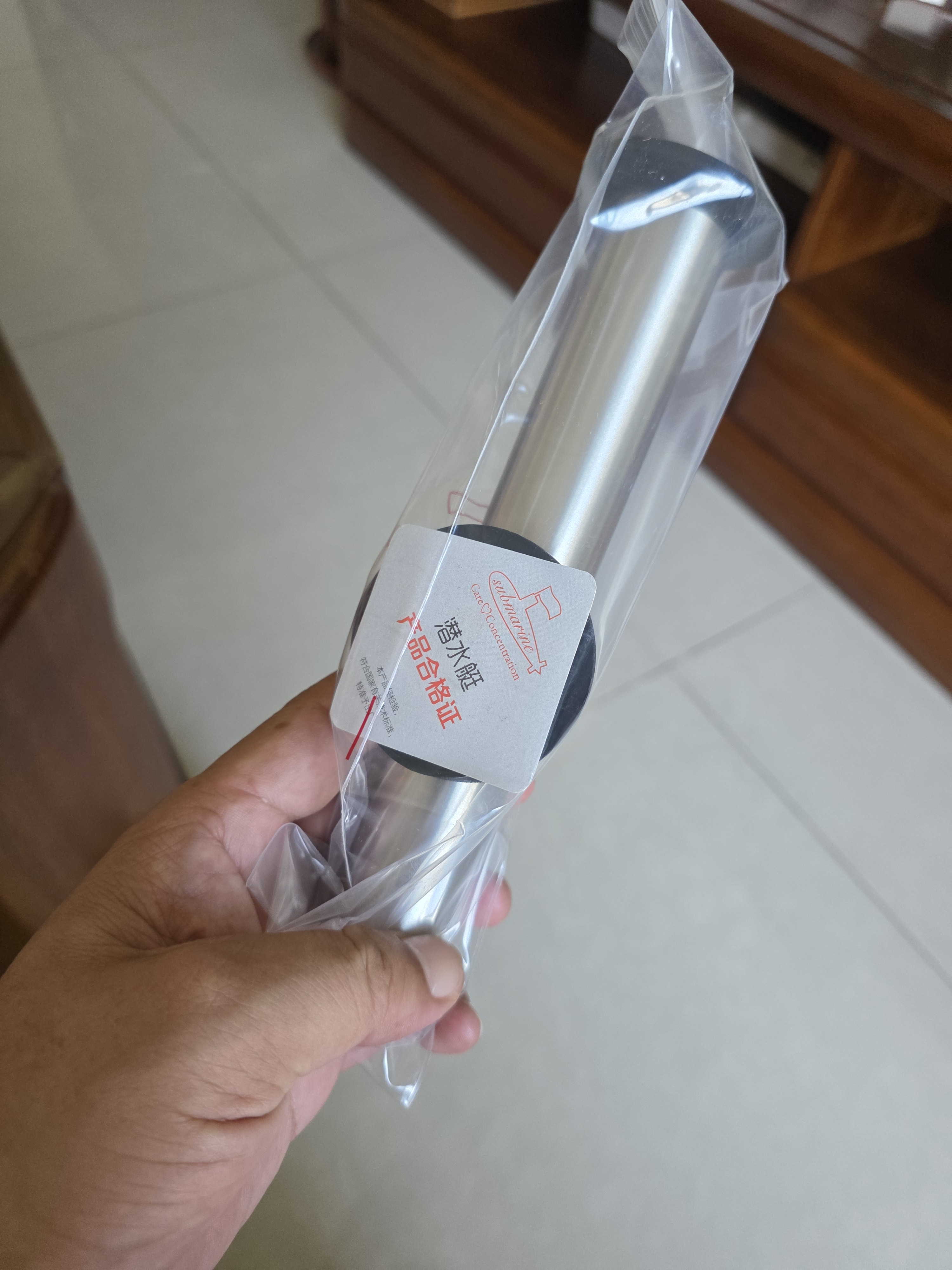 潜水艇（Submarine）不锈钢断层地漏专用防臭芯加长U型深水封防臭芯适用深度大于22cm 实拍图