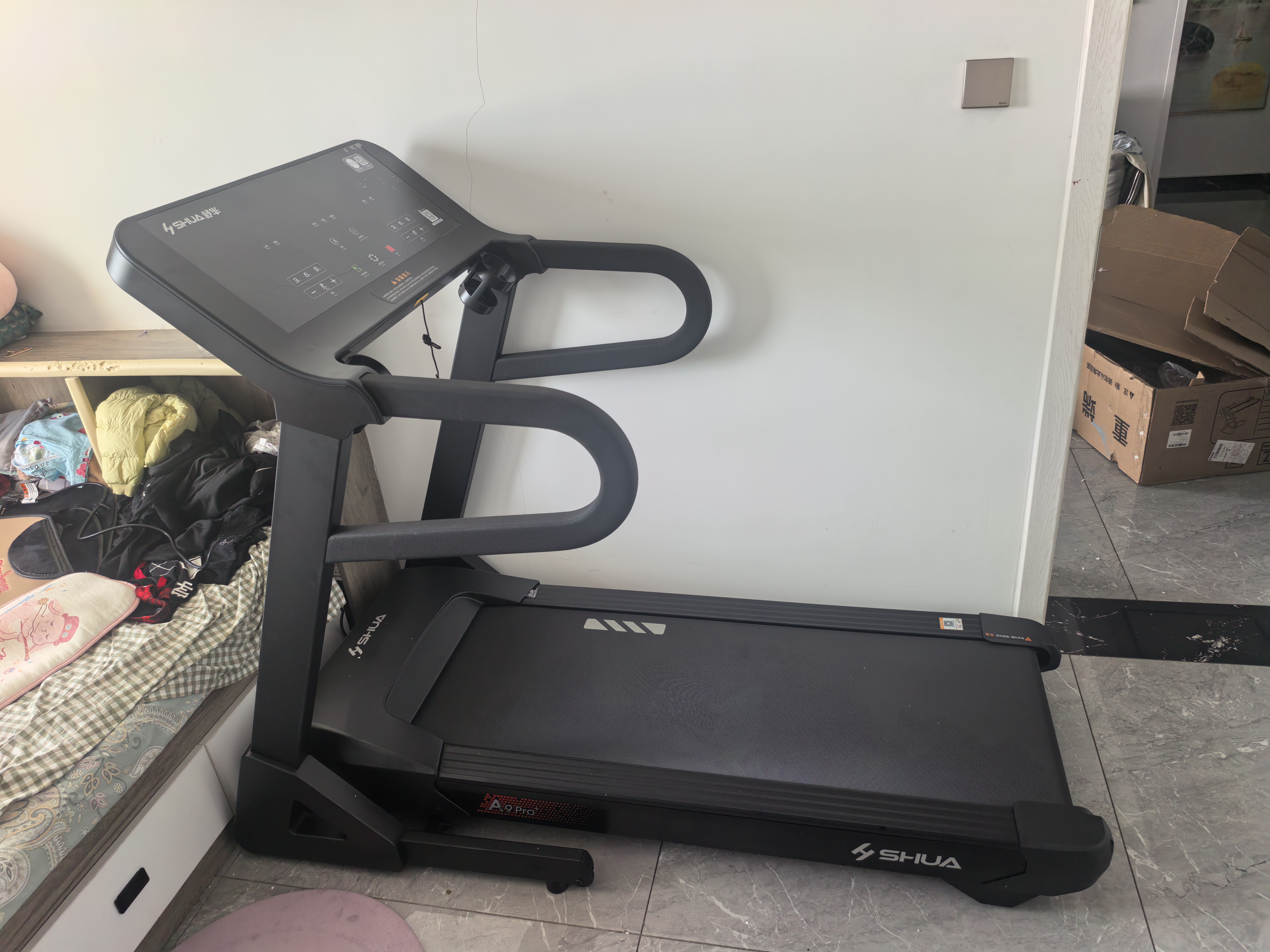 舒华（SHUA）小型家用跑步机家庭用A9爬坡走步机减震室内静音可折叠马拉松奥运 全能王A9pro+新升级静音减震丨18%大坡度丨创新倒走 实拍图