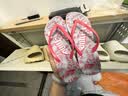李宁（LI-NING）人字拖运动拖鞋女夏季外穿夹脚防滑时尚凉拖鞋海边沙滩鞋拖鞋 实拍图