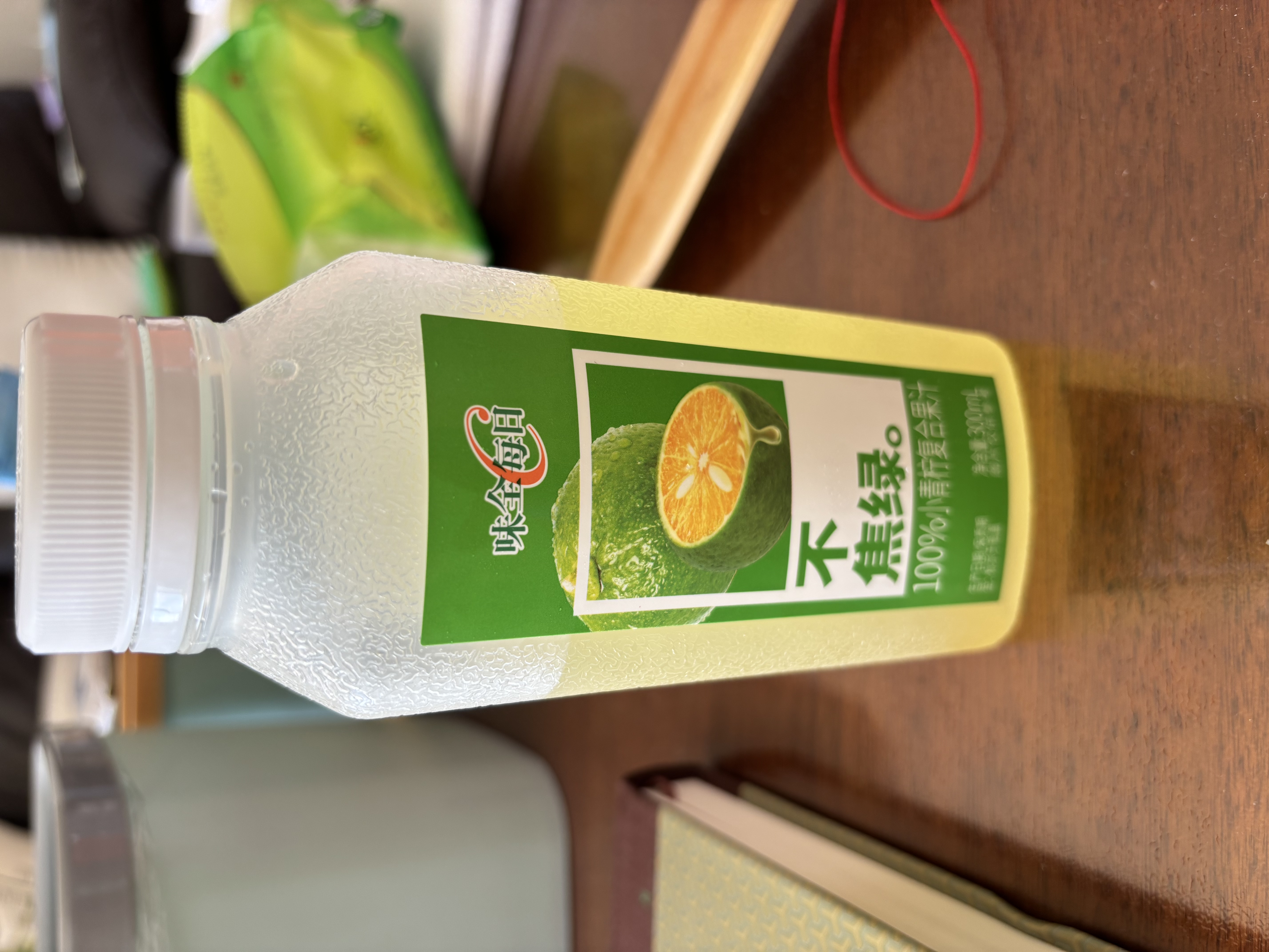 味全 每日C【100%小青柠复合果汁】冷藏果蔬汁饮料300ML*4瓶 手提袋 实拍图