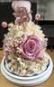JoyFlower永生花丘比特熊礼盒玫瑰生日礼物女结婚纪念新婚送女朋友新娘实用 实拍图