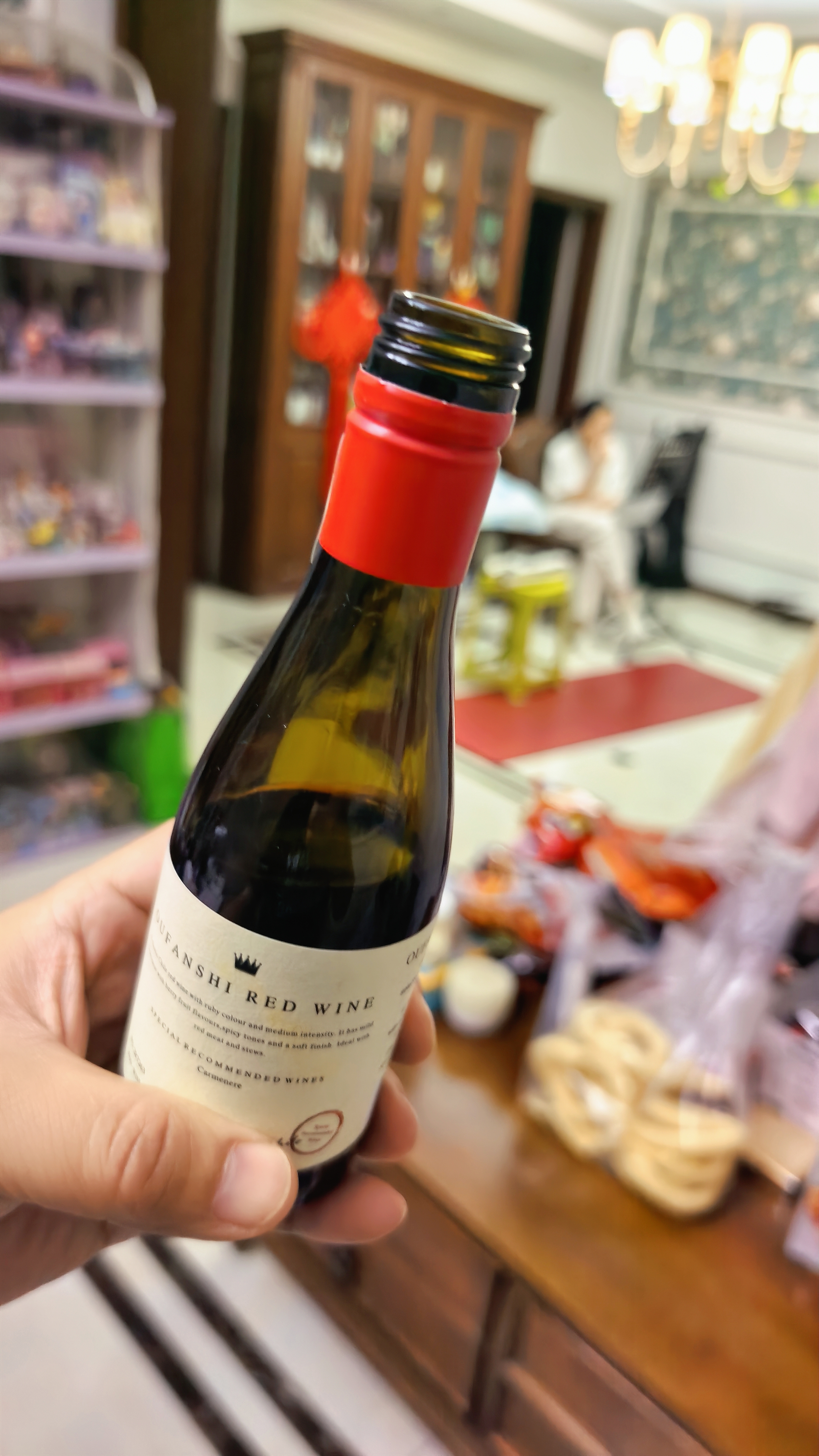 加达尔庄园 智利进口干红14.5度红酒小瓶欧梵仕葡萄酒187ml*24瓶礼盒装送礼 24*瓶干红葡萄酒 实拍图