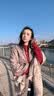 杜森纳空调房月子披肩外搭两用春秋送妈妈礼物送长辈保暖丝巾围巾女冬季 实拍图
