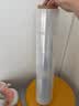 九千谷 缠绕膜50cm*220m膜净重2kg*1卷 PE工业保鲜膜搬家打包膜包装膜宽塑料保护薄膜拉伸膜 实拍图