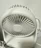 得力【工位立式小风扇】桌面usb插电风扇 小型电风扇宿舍办公室工位寝室床头桌面轻音小风扇-LK201白 实拍图