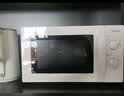 美的（Midea）快捷微波炉 家用小型 360°转盘加热 旋钮操控 易洁内胆2026新款升级（M1-L213B二代） 实拍图