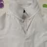 罗蒙男童短袖polo衫校园服饰秋夏新款T恤女童班服 白色短袖POLO衫 170 实拍图