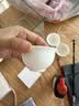 苏氏陶瓷羊脂玉白瓷功夫茶杯小碗杯陶瓷品茗杯6个装（简装）J0929 实拍图