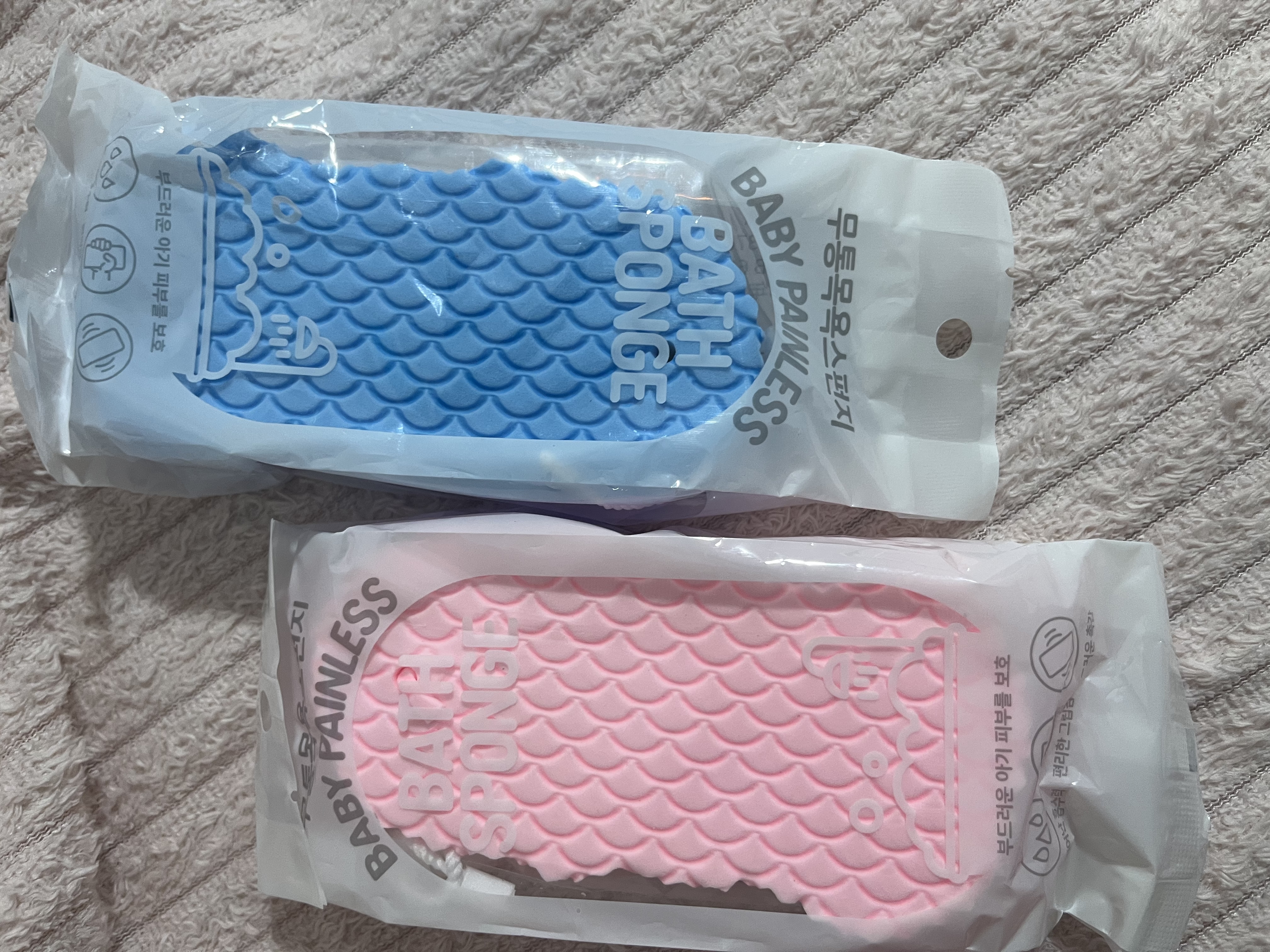 红豆（Hodo）搓澡海绵成人搓澡巾男女专用强力搓泥沐浴神器儿童洗澡海绵 2只装 实拍图