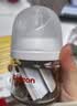 贝亲（Pigeon）【新生儿第一个奶瓶】玻璃奶瓶宽口径奶瓶80ml SS号奶嘴 0月+ 实拍图