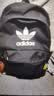 adidas休闲日常通勤运动双肩背包学生书包开学男女阿迪达斯三叶草   黑色/白   NS(均码) 实拍图