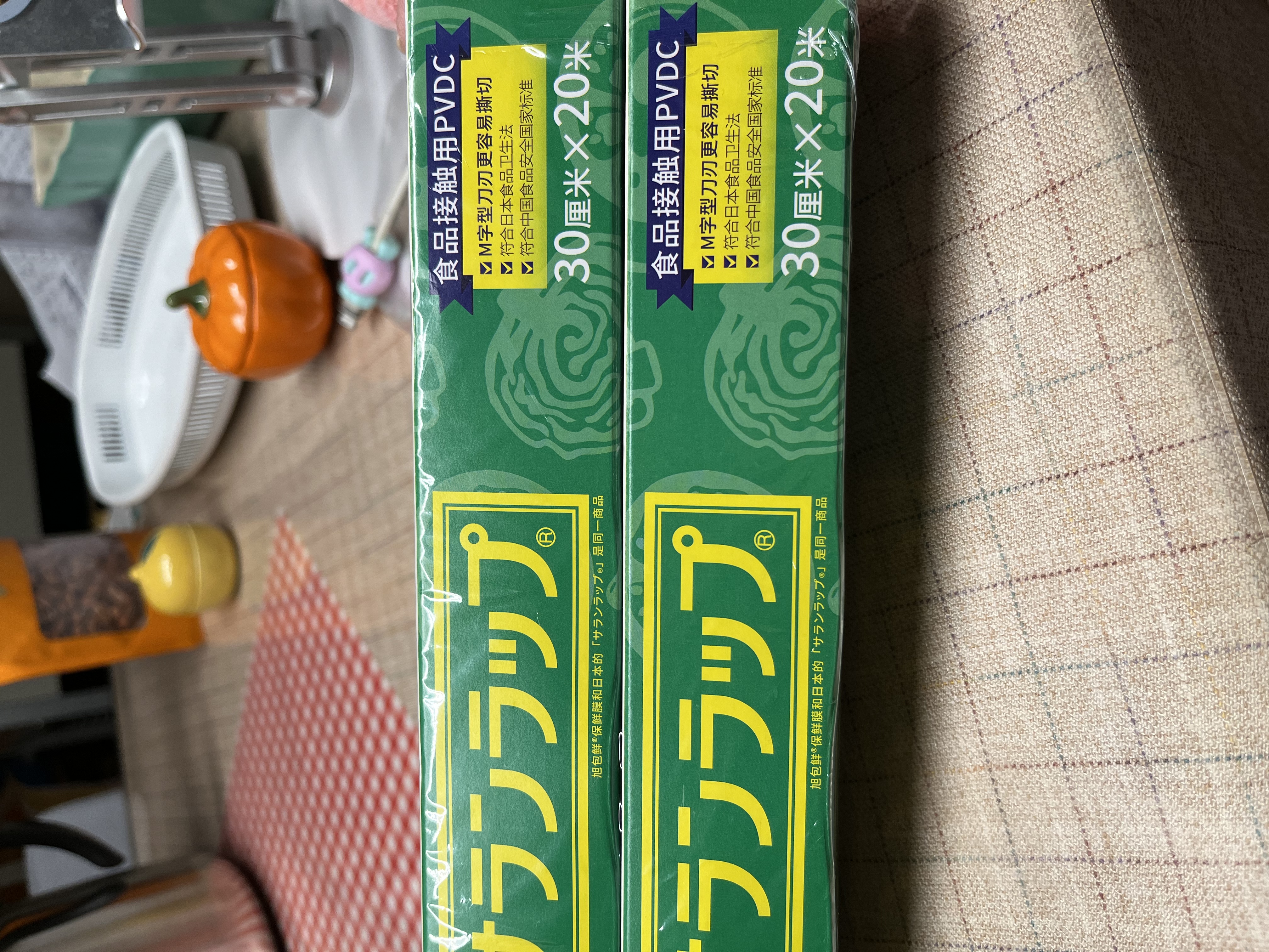 旭包鲜日本原装进口耐高温易撕PVDC家用保鲜膜30cm*20m*2连包微波炉适用 实拍图