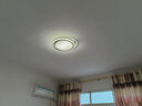 四季沐歌（MICOE） 照明轻奢客厅卧室吸顶灯具套餐led现代白色奶油风大气简约中山 64W 圆月//三色调光/φ41cm 实拍图
