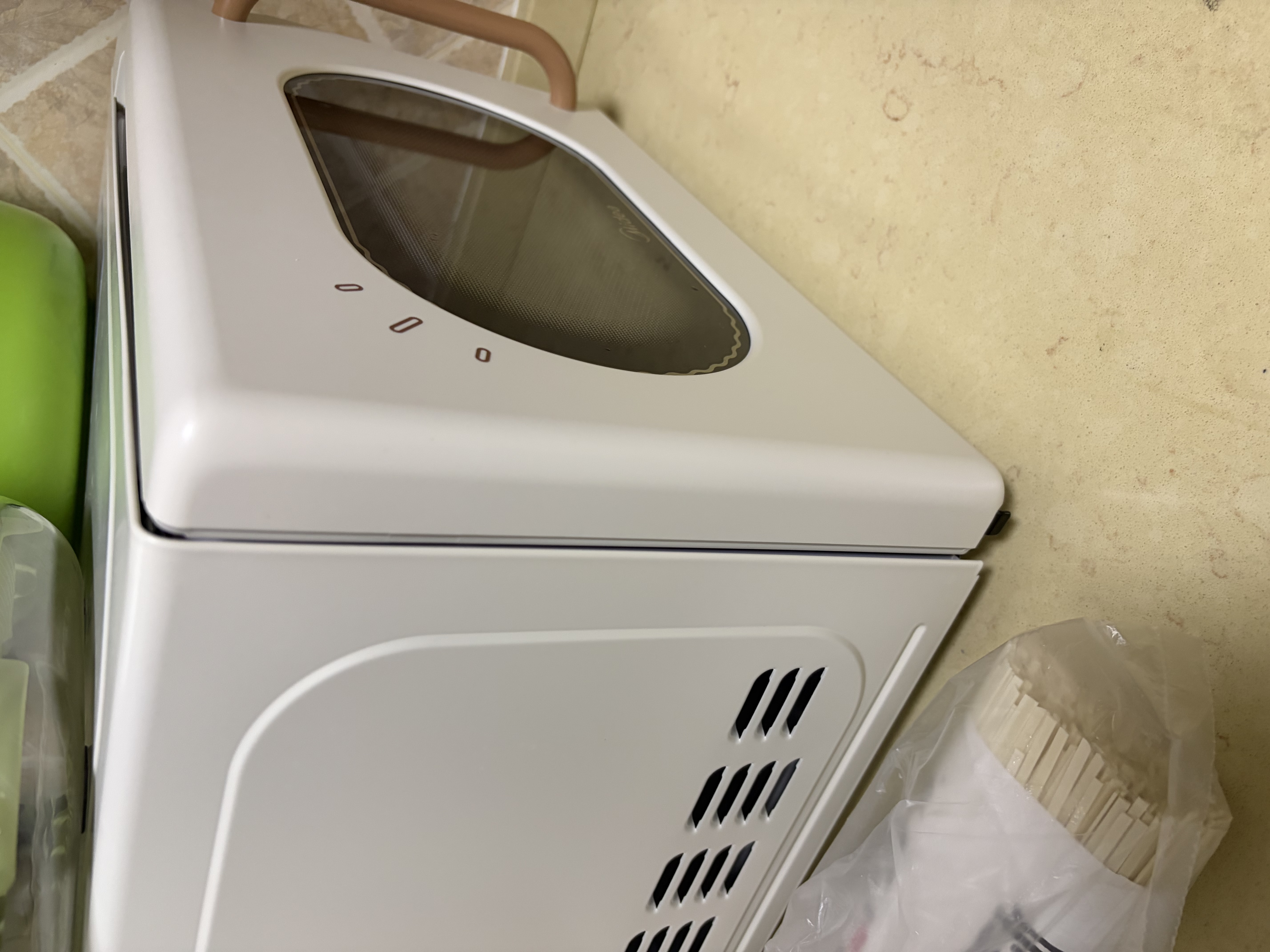 美的（Midea）厨房小家电小滋味微波炉变频家用小型百搭复古转盘式经典双旋钮轻音M20H4 实拍图