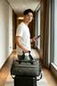 回力旅行包男士外出大容量行李包收纳袋出差可登机包运动游泳健身包女 实拍图