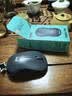 罗技（Logitech）M220 轻音鼠标 无线鼠标 办公鼠标 对称鼠标 带无线微型接收器 灰黑色 实拍图