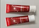 高露洁（Colgate）密集焕白锁白红色牙膏美白清新去渍含氟防蛀去黄去口臭结婚120g 实拍图