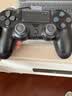 适用ps4手柄pc电脑版steam蓝牙无线笔记本体感震动适用于ps4游戏主机原装国产游戏手柄 全新升级款【极致黑】带无线接收器 实拍图