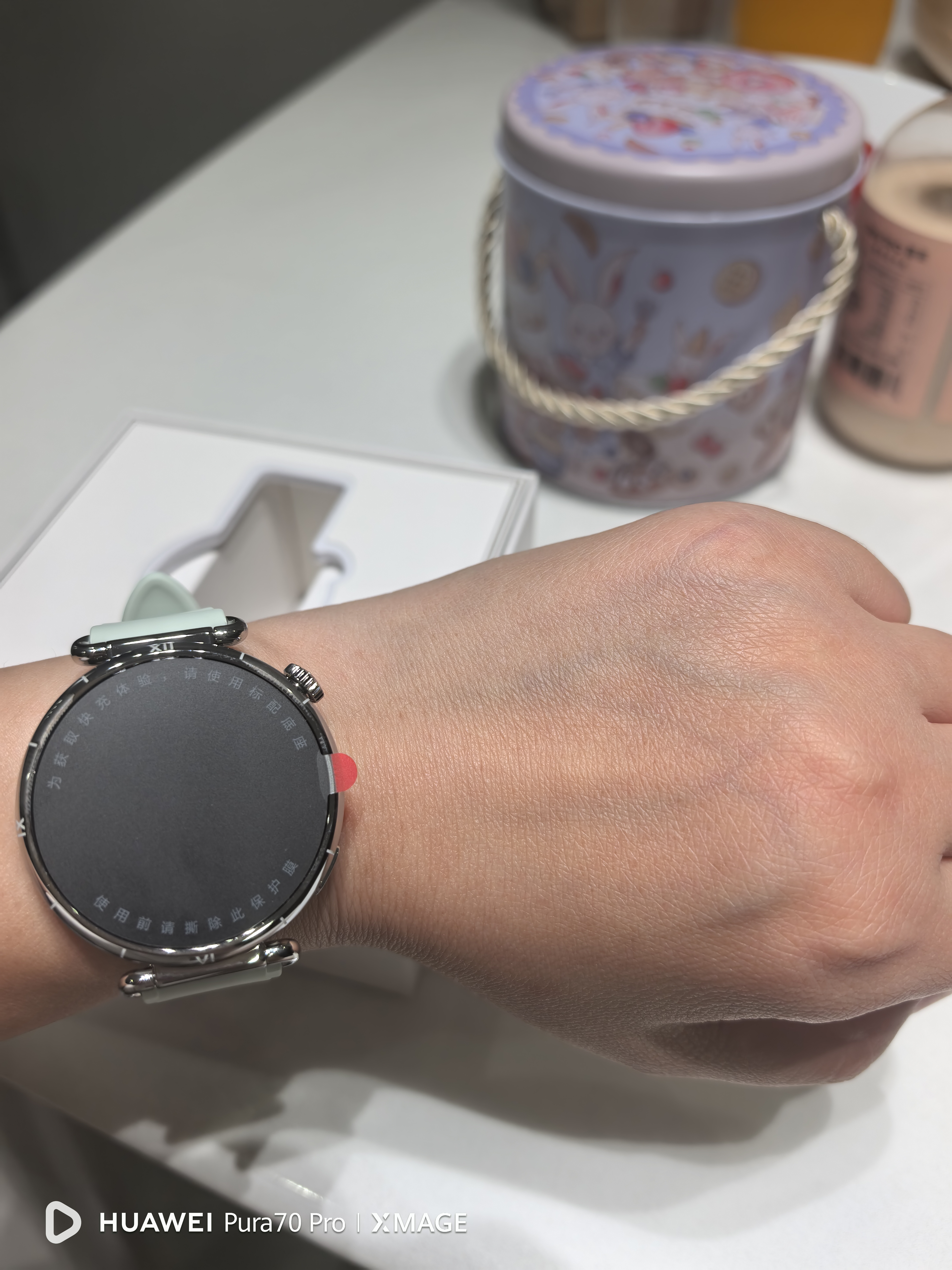 HUAWEI WATCH GT 6 薄荷青 华为智能手表多维情绪健康全新骑行体验强劲续航【清新淡雅韵味十足】 实拍图