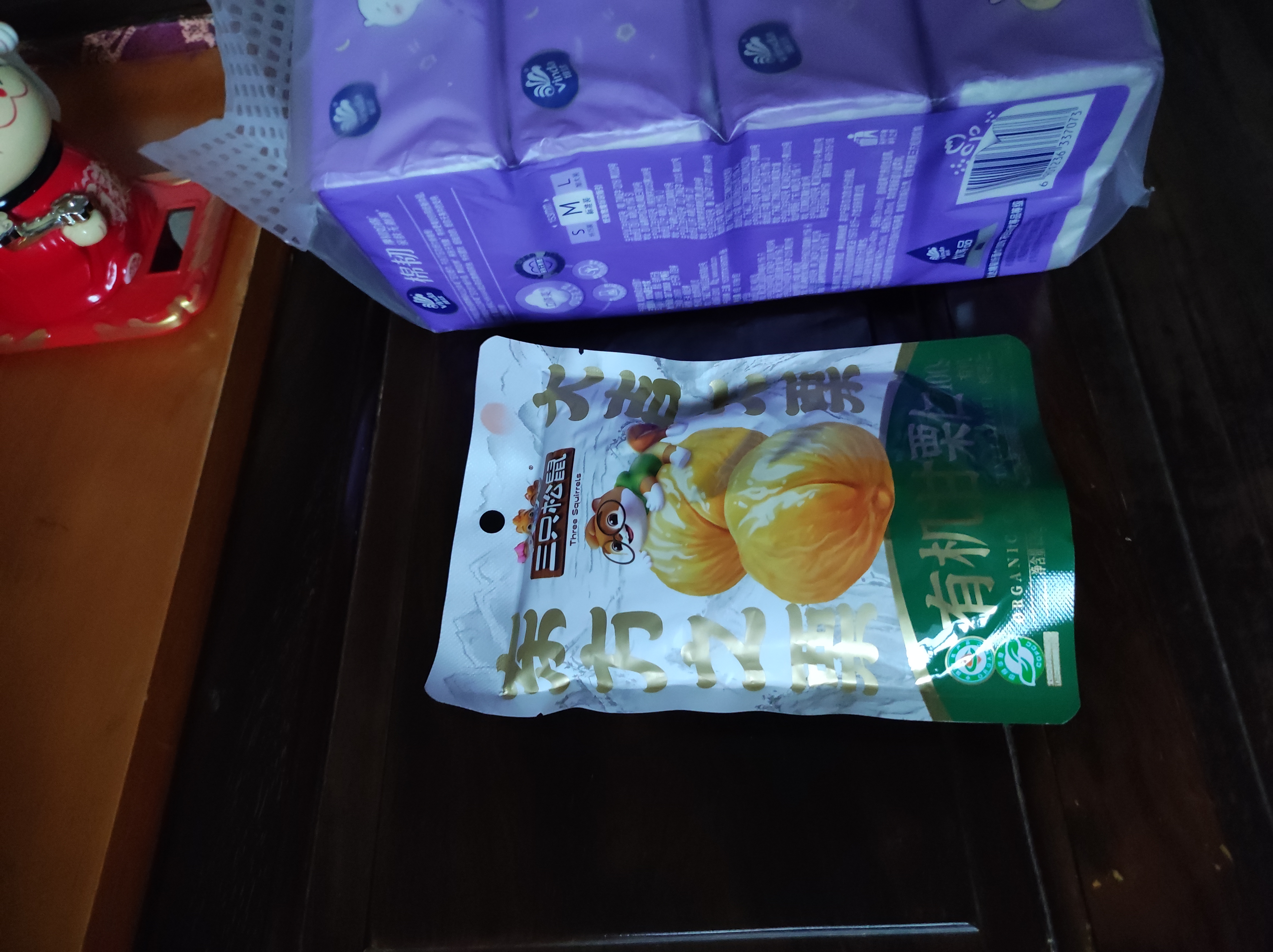 三只松鼠有机甘栗仁120g/袋 熟制即食板栗仁栗子仁坚果炒货宿舍休闲零食品 实拍图
