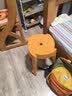 星恺凳子家用塑料凳子圆凳塑胶高凳防滑耐磨板凳换鞋凳子YK081蓝色 实拍图