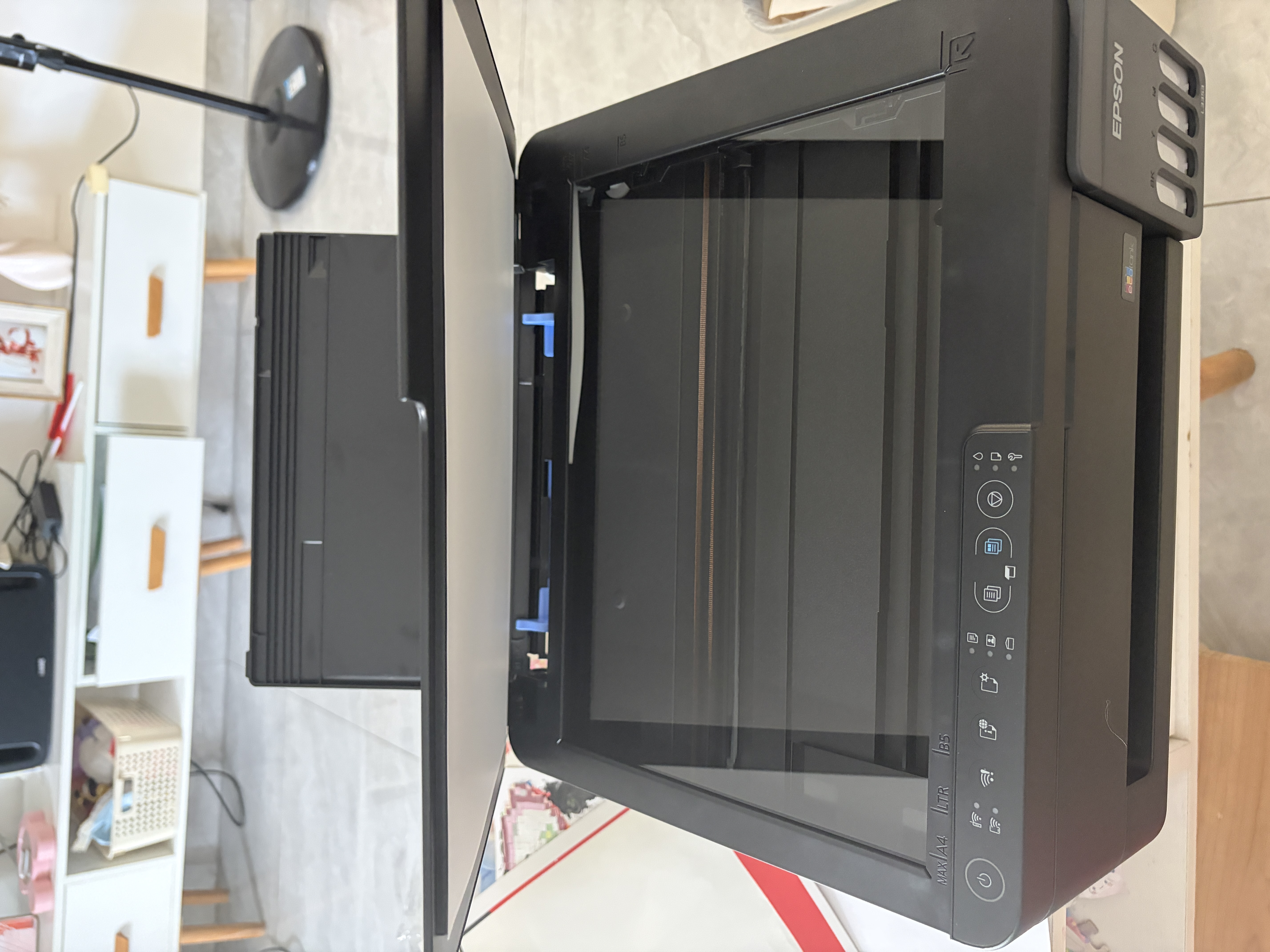 爱普生（EPSON）【6代新品】L3353墨仓式彩色家用AI学习打印机 L3251/L3255升级版(打印复印扫描 微信/无线 黑色） 实拍图