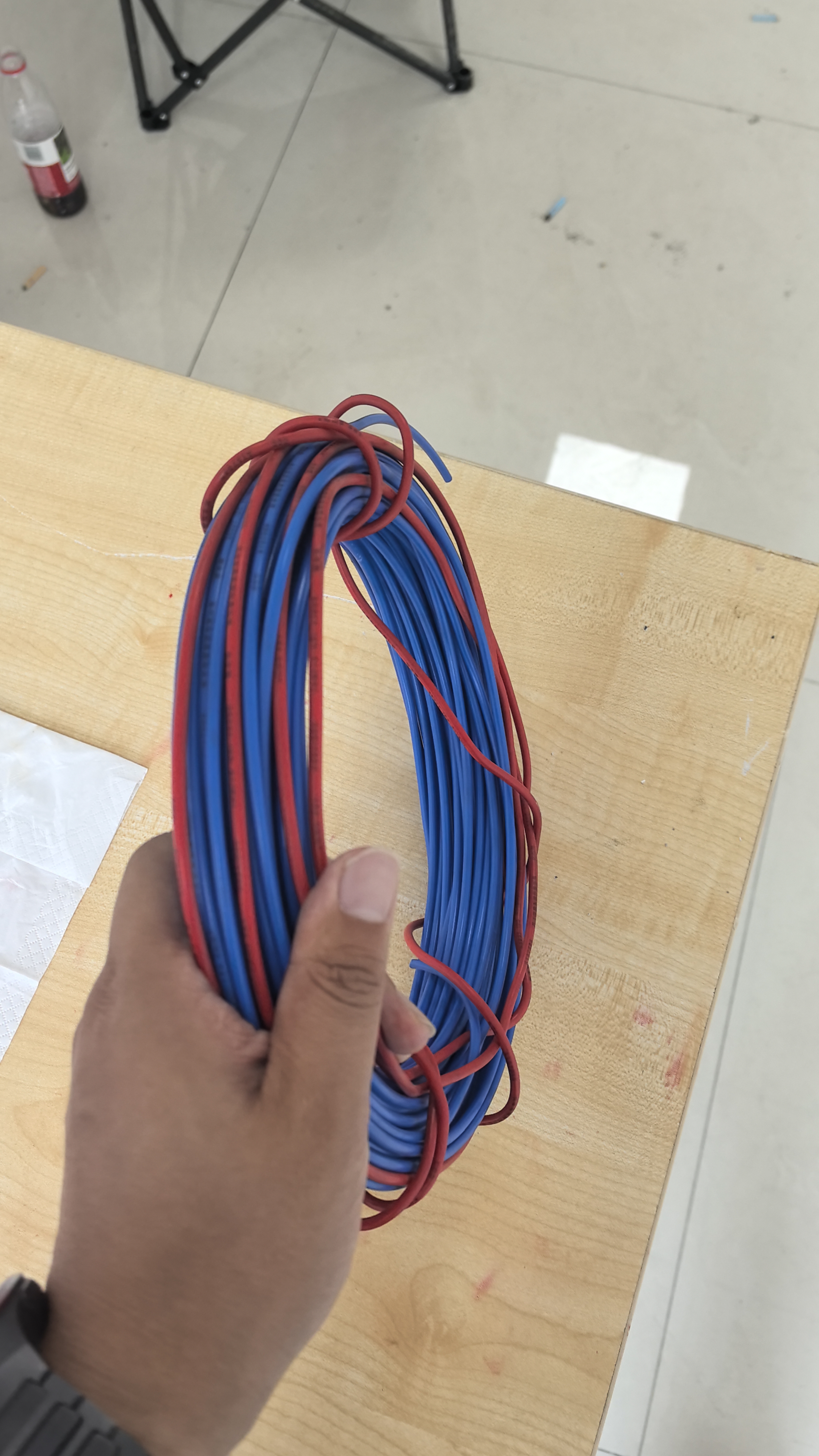 鸿雁电线电缆BV2.5平方100米绿色单芯单股国标铜线硬线家装照明电源线 实拍图
