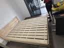 意米之恋橡胶木床实木床 主卧双人床 卧室家具 品质大板【包安装】1.5m*2m 实拍图