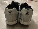 卡尔美（KELME）儿童足球鞋TF碎钉魔术贴免系带防滑耐磨球鞋 金属银黑  37  实拍图